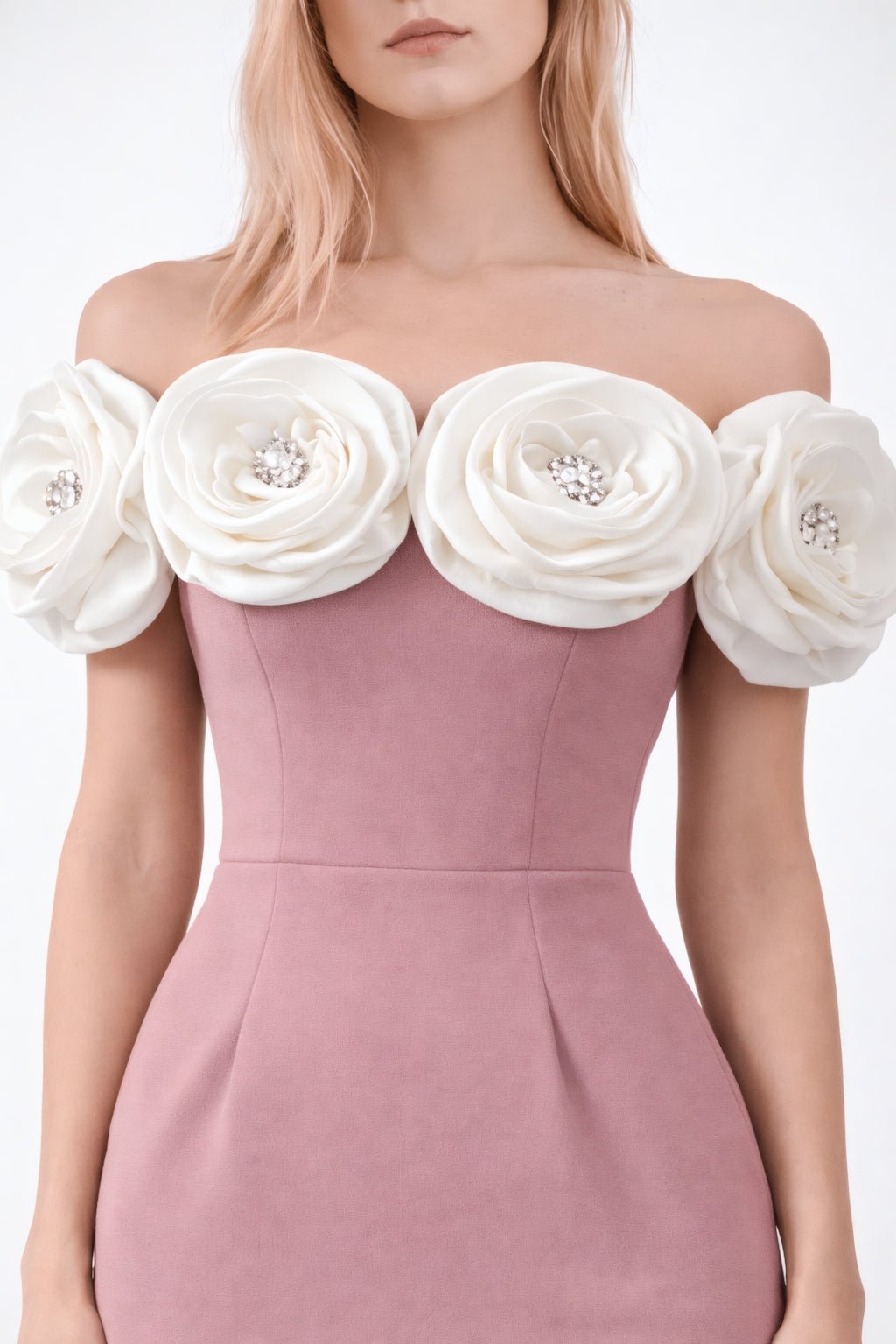 Embellished Floral Maxi Dress | Elora Venecci