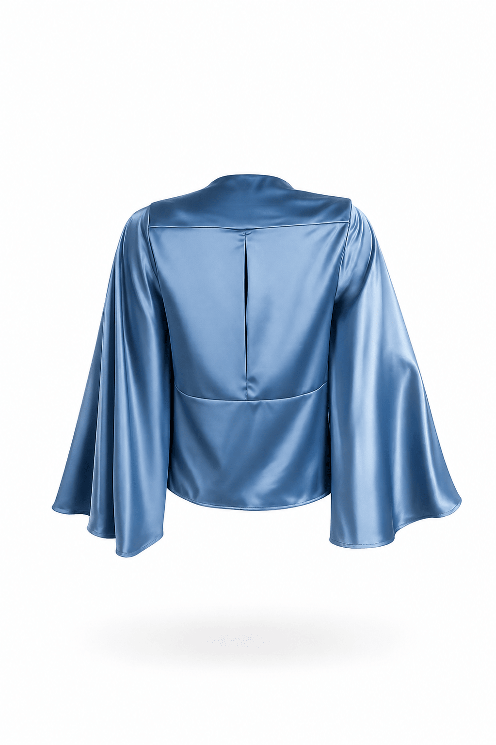 Satin Tie Blouse | Elora Venecci