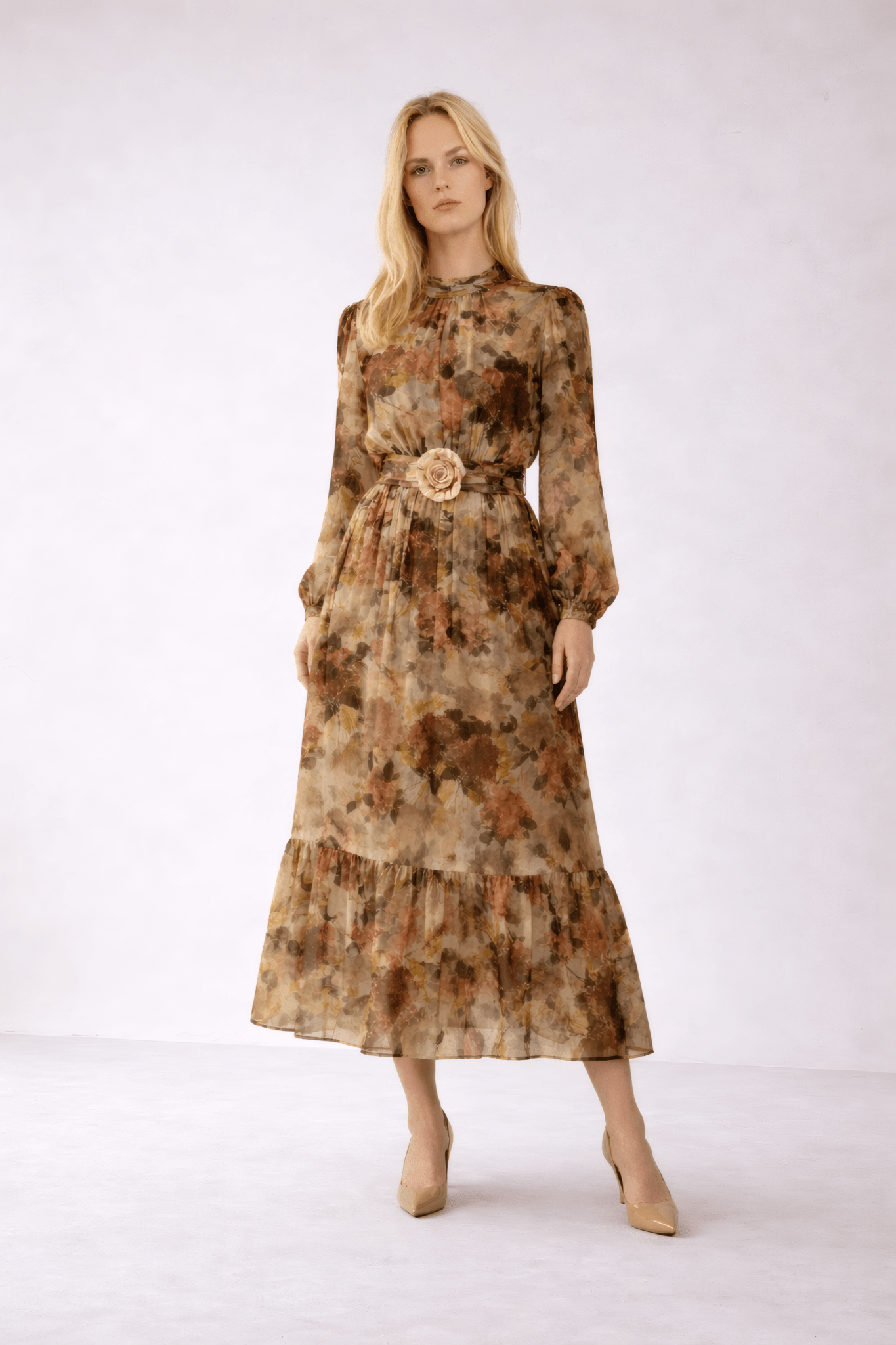 Printed Maxi Dress | Elora Venecci