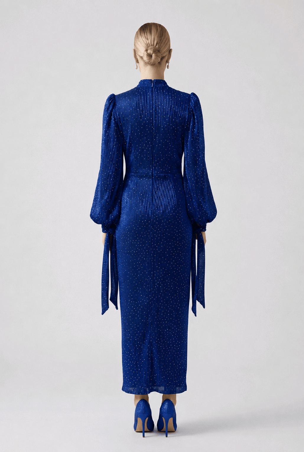 Rhinestone Embellished Maxi Dress | Elora Venecci